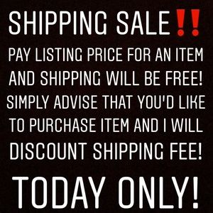 Shipping sale!!!!